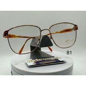 True Vintage Eyeglasses NOS Ready to RX Tura 238 Gold/Tortoise Frame